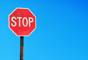 Stop sign